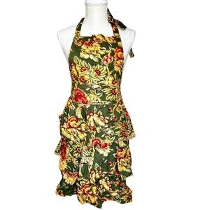 April Cornell Women's Ruffled Floral Apron